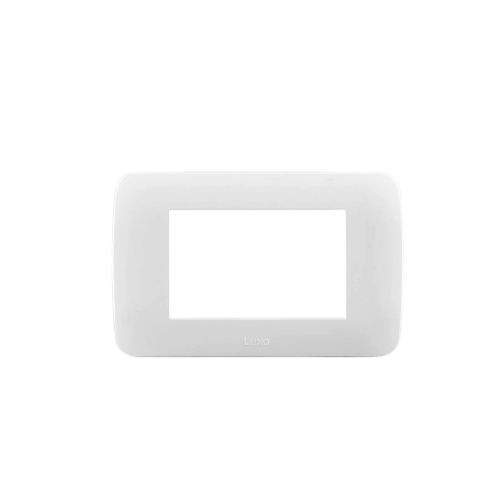 PLACA 3 MÓDULOS COLOR BLANCO