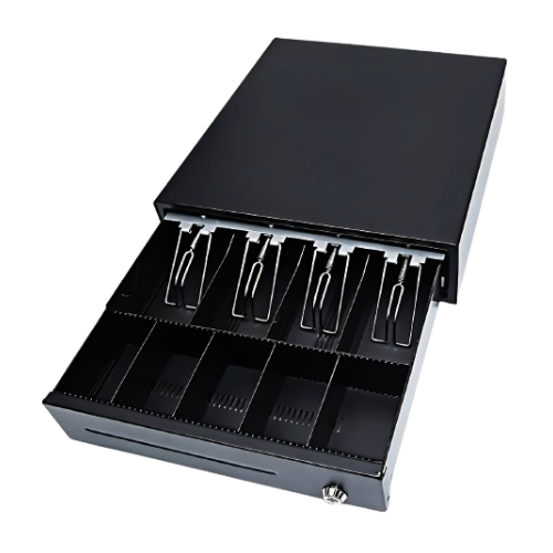 GAVETA DINERO METALICA CON PUERTO RJ11 Y CHAPA CON LLAVE