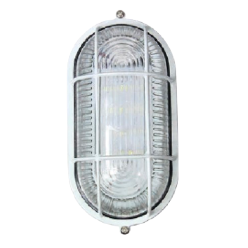 TORTUGA OVAL ALUMINIO 60W E27 IP44