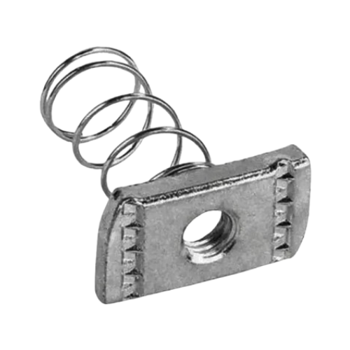 TUERCA GALVANIZADA 3-8 CON RESORTE