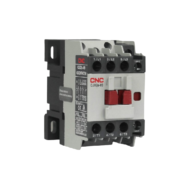 CONTACTOR TRIFASICO CJX2s 09A BOBINA 220V 1NO 1NC CNC
