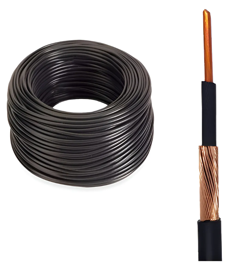 cable concentrico negro