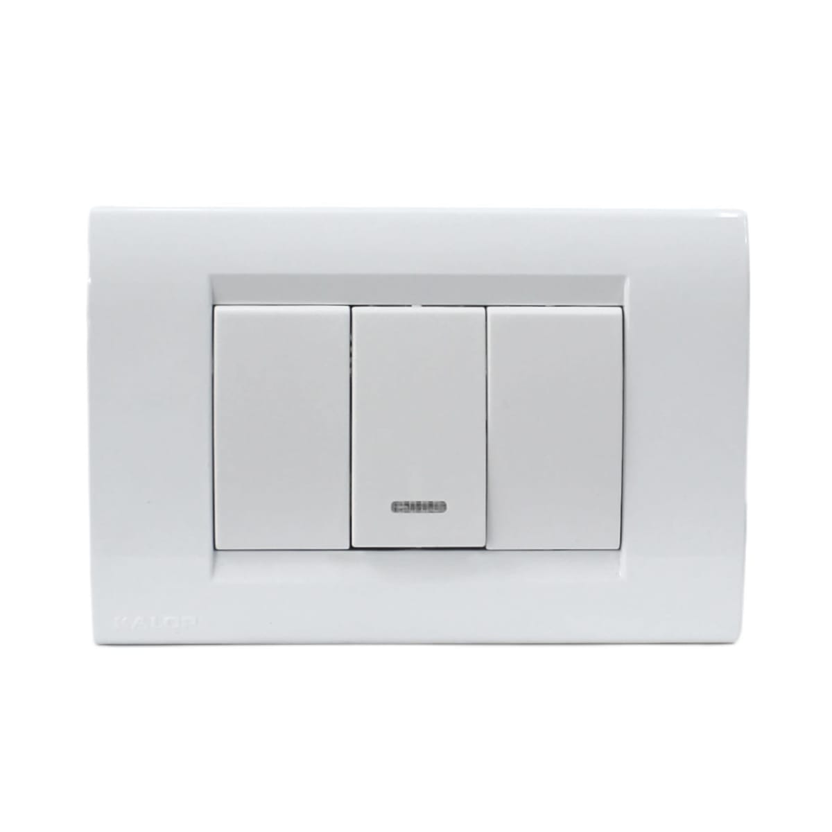 Interruptor civil armado kalop blanco 9-12