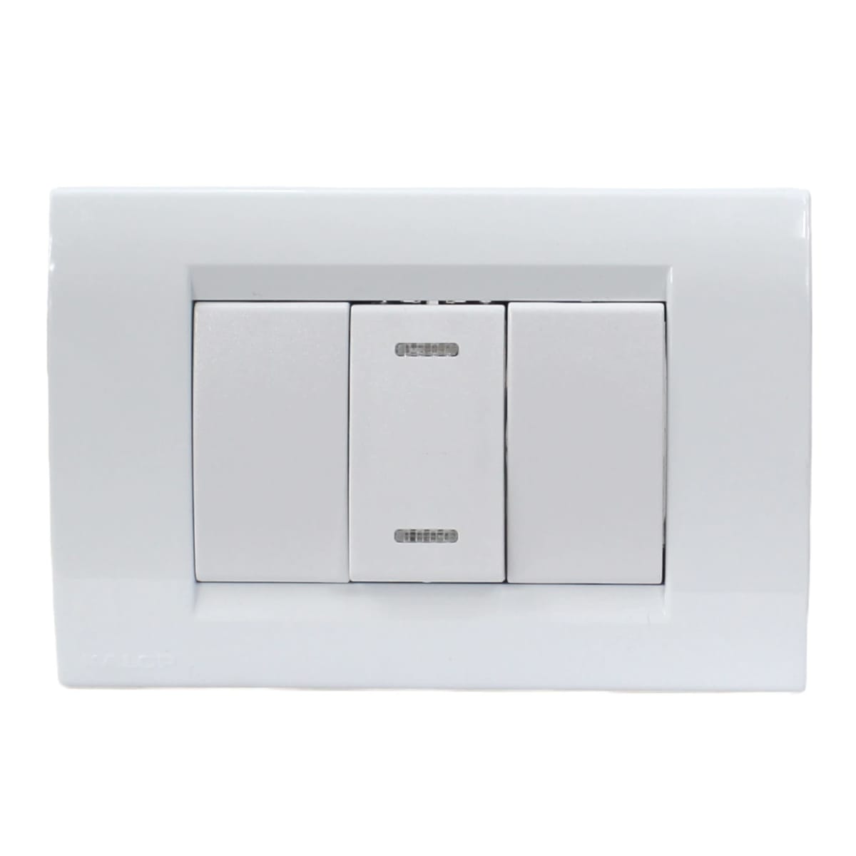Interruptor civil armado kalop blanco 9-24