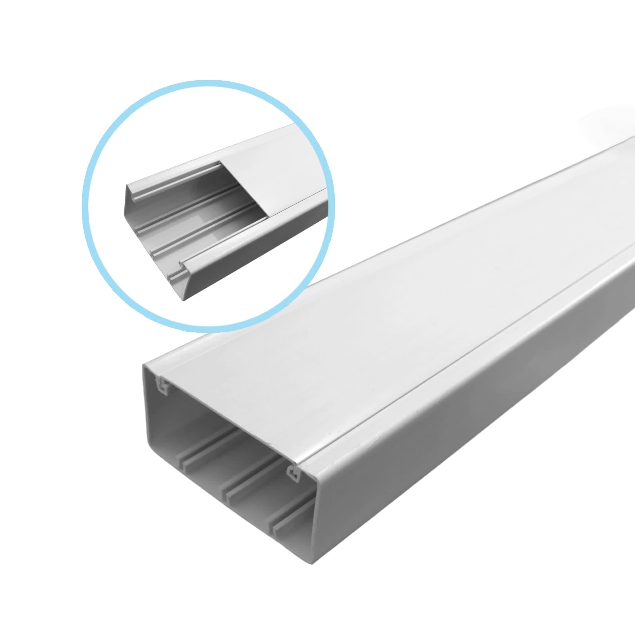 canaleta Kalop 100x50 blanca