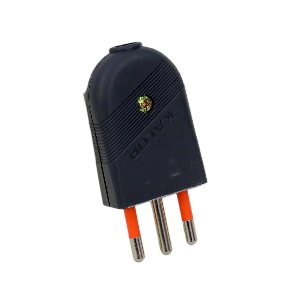 enchufe macho convertible super 2P+T 10A negro 1