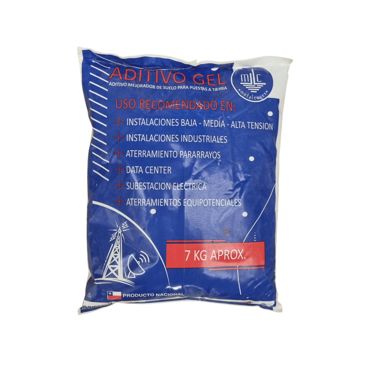ADITIVO MEJORADOR TIPO GEL BOLSA 7KG APROX.