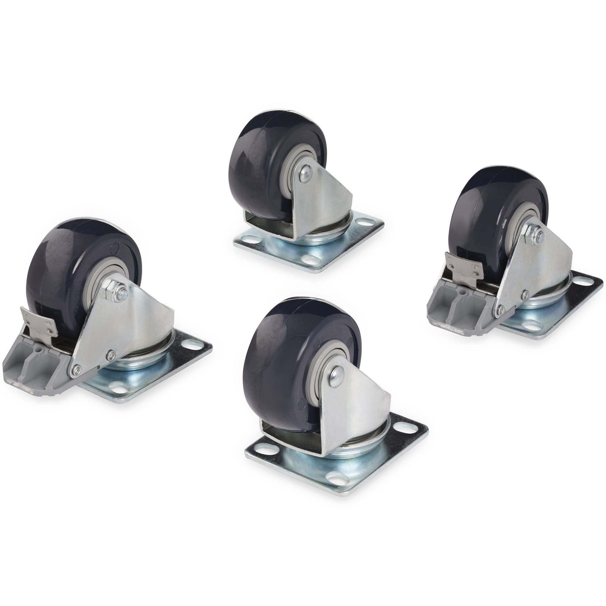 Juego de 4 Ruedas para Rack